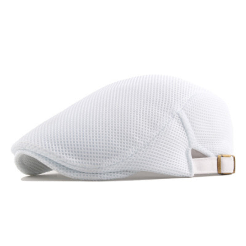 Boina Respirável Masculina Rauffstein RS376 sofisticada, com materiais premium e estilo clássico, perfeita para visuais casuais ou formais com frescor.