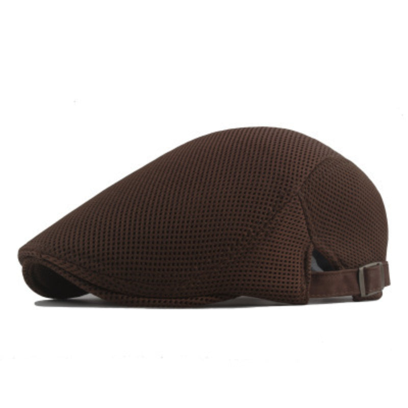 Boina Respirável Masculina Rauffstein RS376 sofisticada, com materiais premium e estilo clássico, perfeita para visuais casuais ou formais com frescor.