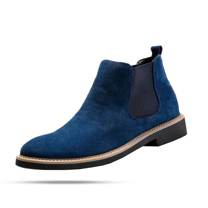 Bota Chelsea Camurça Rauffstein RS291 elegante, com camurça premium e design moderno, ideal para visuais casuais e formais.