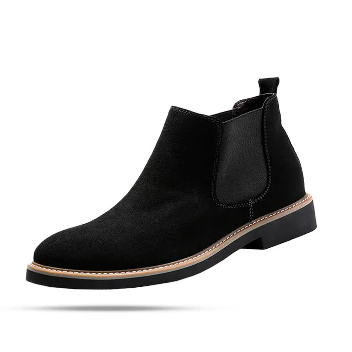 Bota Chelsea Camurça Rauffstein RS291 elegante, com camurça premium e design moderno, ideal para visuais casuais e formais.