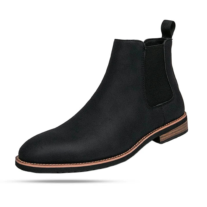 Bota Chelsea Masculina Rauffstein RS289 moderna, com design clássico e elegante, ideal para visuais casuais e formais com conforto.