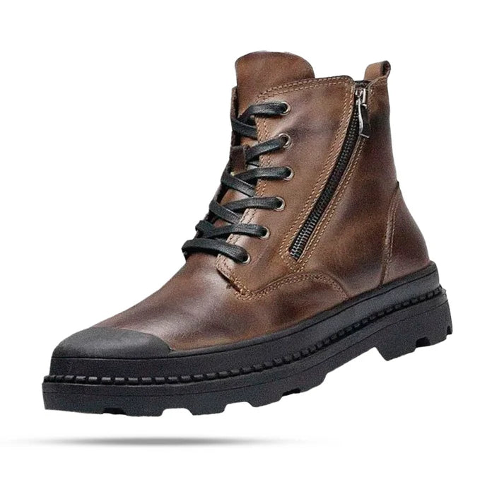 Bota Coturno Masculino Rauffstein RS295 militar, com design moderno, ideal para visuais casuais e situações exigentes com conforto.