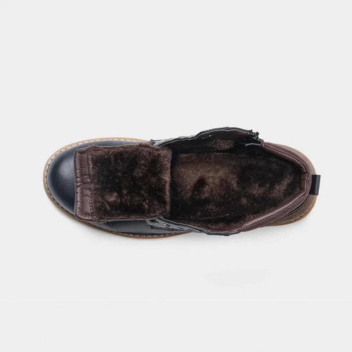 Bota Masculina de Couro Rauffstein RS296 robusta, com couro premium e design elegante, ideal para visuais autênticos com conforto.