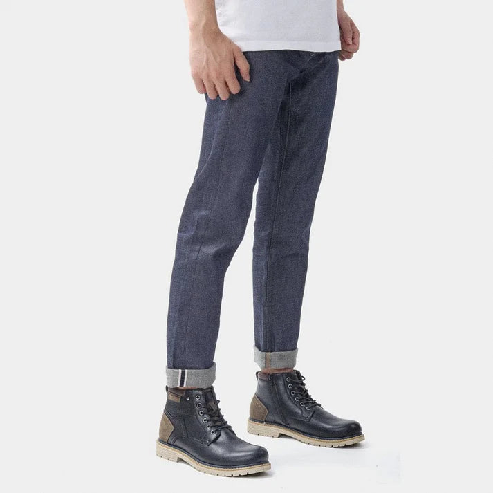 Bota Masculina de Couro Rauffstein RS296 robusta, com couro premium e design elegante, ideal para visuais autênticos com conforto.