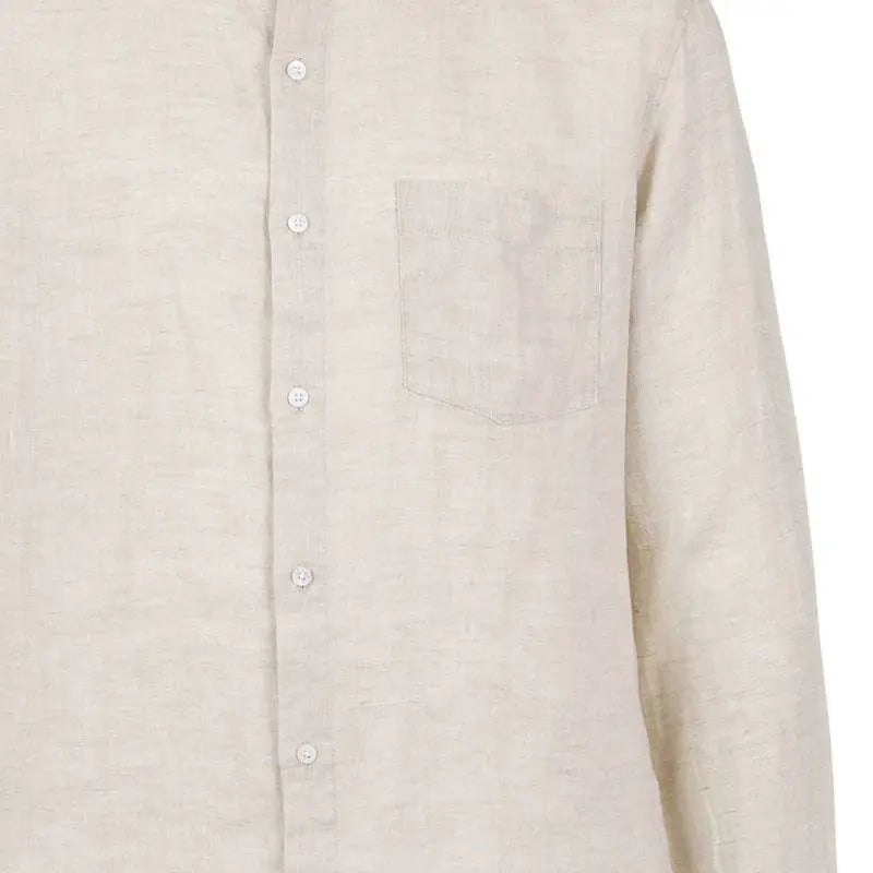 Camisa de Linho Masculina Rauffstein RS346, tecido leve e respirável, modelagem sofisticada e tecnologia anti amassado para um visual impecável.