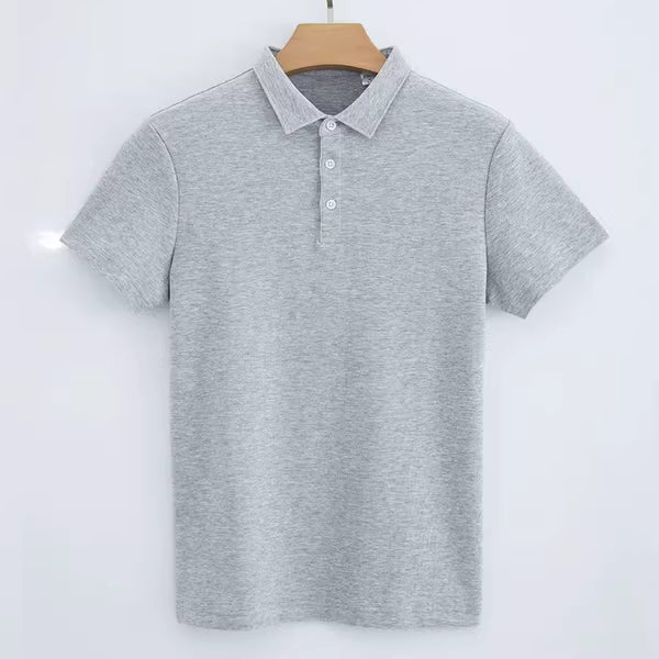 Camisa Polo Masculina Rauffstein RS006, tecido premium, modelagem refinada e toque macio para um visual sofisticado e confortável.