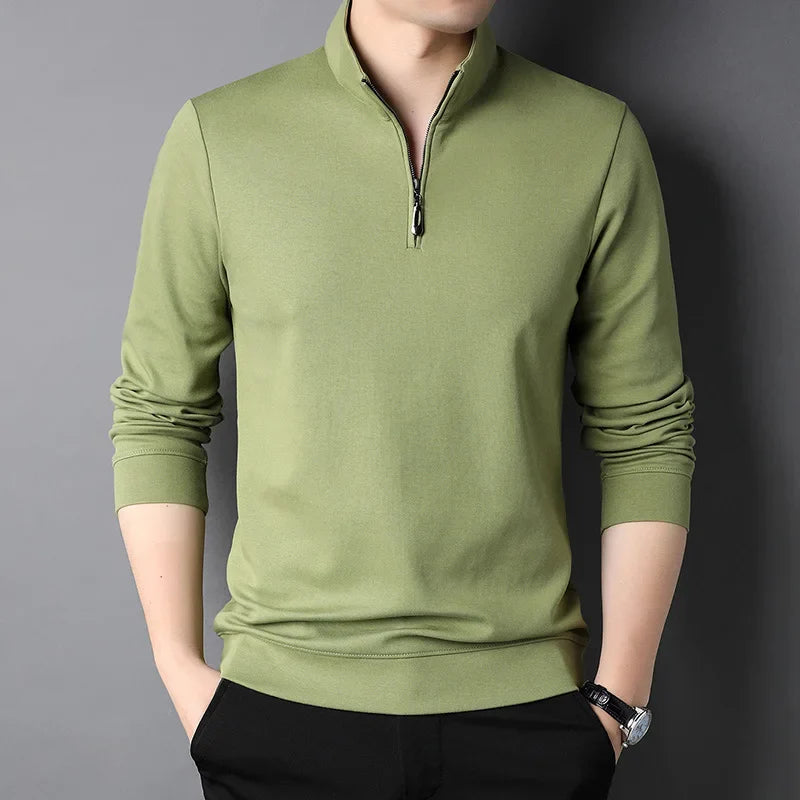 Camisa Social Masculina Rauffstein RS058, modelagem slim fit, gola clássica e acabamento refinado para um estilo sofisticado.
