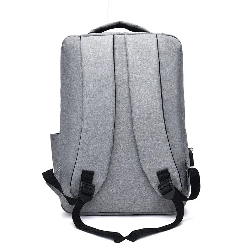 Mochila Executiva Rauffstein RS088 com compartimento para notebook 15", porta USB e alças acolchoadas para máximo conforto e praticidade.