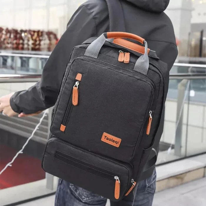 Mochila Street Rauffstein RS423 moderna, com resistência à água e notebook 15", perfeita para rotina urbana com conforto e estilo.