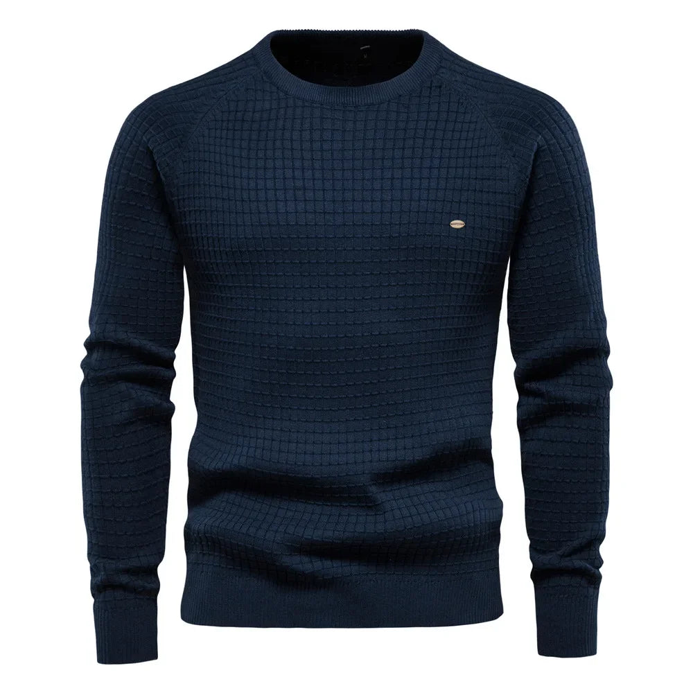Suéter Masculino em Lã Rauffstein RS171, com modelagem clássica e tecido premium, perfeito para dias frios em ocasiões casuais ou formais.