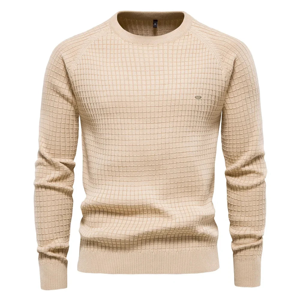 Suéter Masculino em Lã Rauffstein RS171, com modelagem clássica e tecido premium, perfeito para dias frios em ocasiões casuais ou formais.