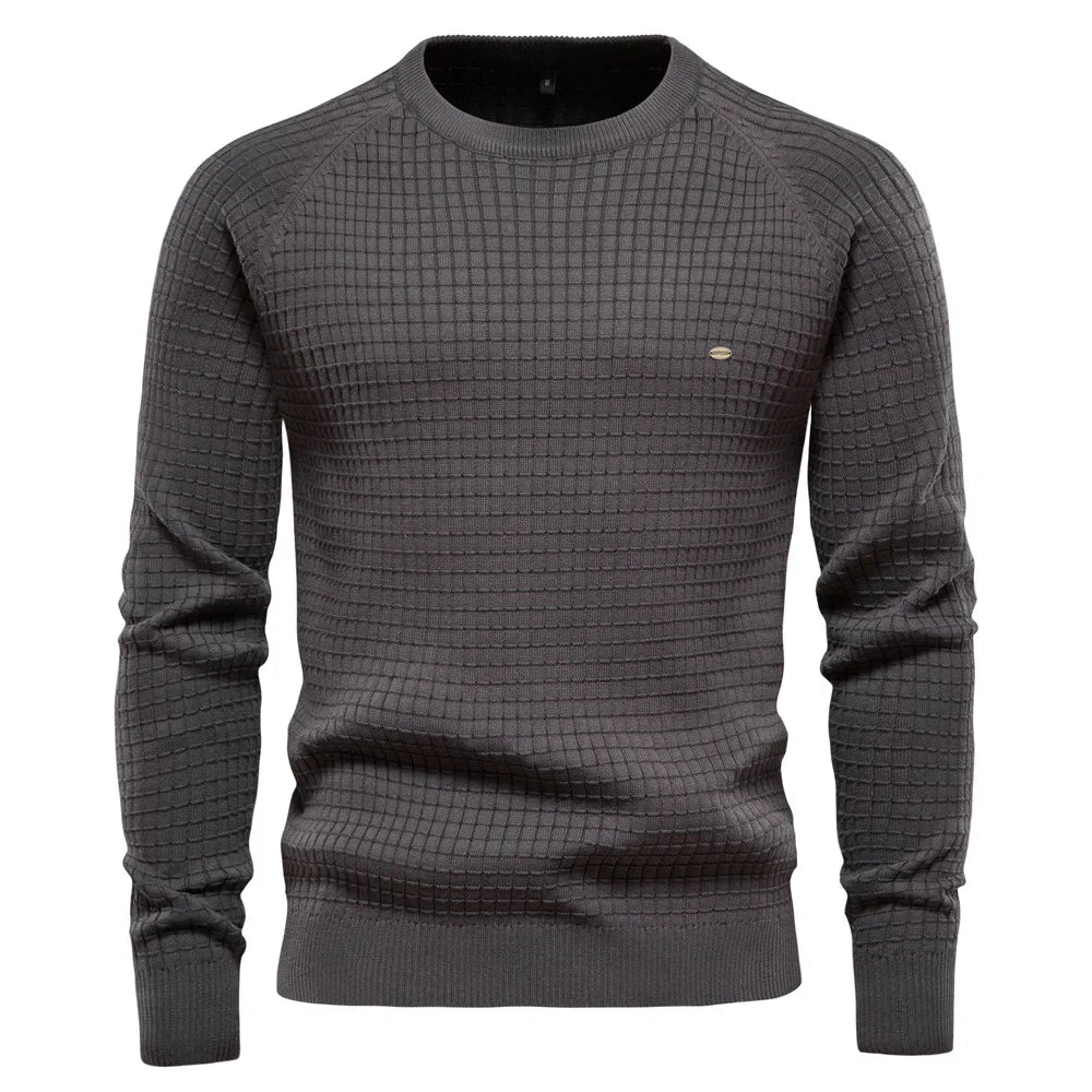 Suéter Masculino em Lã Rauffstein RS171, com modelagem clássica e tecido premium, perfeito para dias frios em ocasiões casuais ou formais.