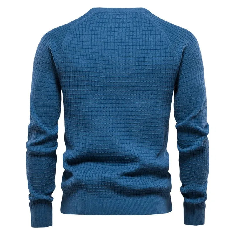 Suéter Masculino em Lã Rauffstein RS171, com modelagem clássica e tecido premium, perfeito para dias frios em ocasiões casuais ou formais.