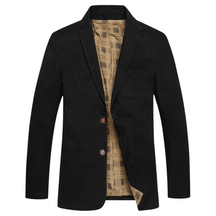 Blazer Masculino em Algodão Rauffstein RS032, modelagem estruturada, tecido premium e detalhes refinados para um look elegante e moderno.