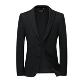 Blazer Masculino Rauffstein RS028, design moderno, tecido flexível e caimento estruturado para um estilo sofisticado e confortável.