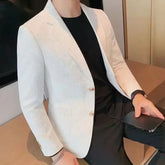 Blazer Masculino Rauffstein RS191, com corte ajustado e tecido de alta qualidade, perfeito para eventos formais, casuais ou ocasiões especiais.