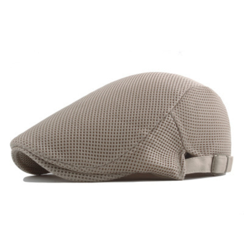 Boina Respirável Masculina Rauffstein RS376 sofisticada, com materiais premium e estilo clássico, perfeita para visuais casuais ou formais com frescor.