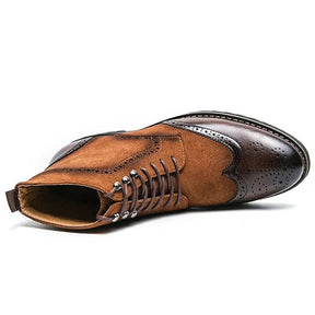 Bota Dress Masculina Rauffstein RS297 elegante, com couro premium, ideal para visuais formais e casuais com conforto e sofisticação.