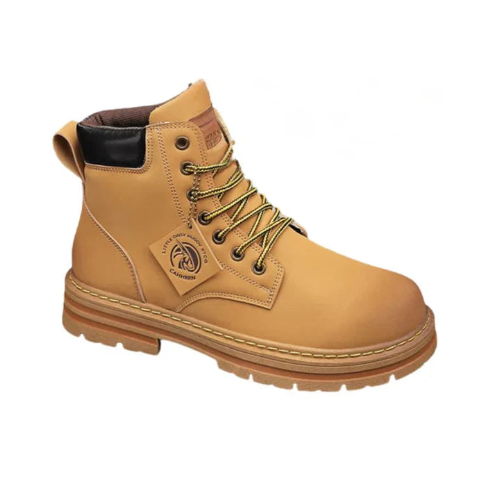 Bota Masculina Rauffstein RS155, materiais premium, solado antiderrapante, interior acolchoado e design versátil para um visual robusto e sofisticado.