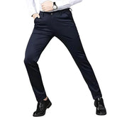 Calça Social Masculina Rauffstein RS205, com corte clássico, perfeita para eventos formais ou corporativos com conforto e sofisticação.
