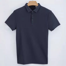 Camisa Polo Masculina Rauffstein RS006, tecido premium, modelagem refinada e toque macio para um visual sofisticado e confortável.