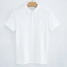 Camisa Polo Masculina Rauffstein RS006, tecido premium, modelagem refinada e toque macio para um visual sofisticado e confortável.