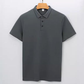 Camisa Polo Masculina Rauffstein RS006, tecido premium, modelagem refinada e toque macio para um visual sofisticado e confortável.