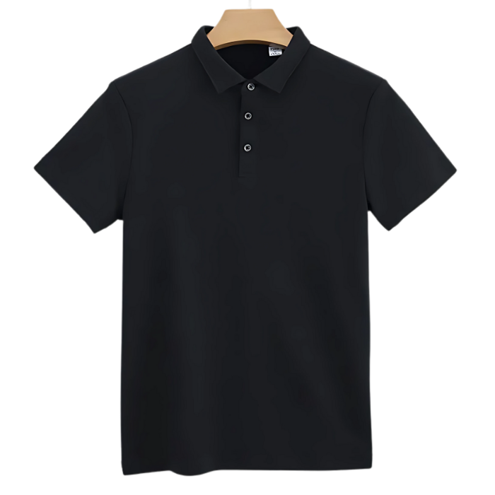 Camisa Polo Masculina Rauffstein RS006, tecido premium, modelagem refinada e toque macio para um visual sofisticado e confortável.