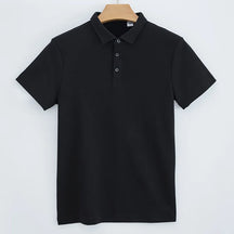 Camisa Polo Masculina Rauffstein RS006, tecido premium, modelagem refinada e toque macio para um visual sofisticado e confortável.