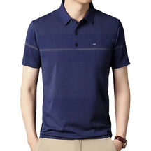 Camisa Polo Masculina Rauffstein RS237 elegante, com tecido premium e design atemporal, ideal para visuais casuais e formais com conforto.