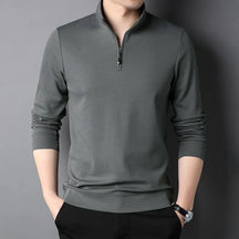 Camisa Social Masculina Rauffstein RS058, modelagem slim fit, gola clássica e acabamento refinado para um estilo sofisticado.