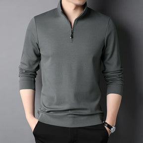 Camisa Social Masculina Rauffstein RS058, modelagem slim fit, gola clássica e acabamento refinado para um estilo sofisticado.