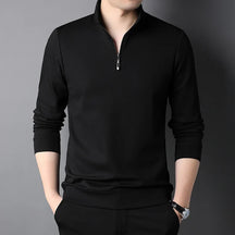Camisa Social Masculina Rauffstein RS058, modelagem slim fit, gola clássica e acabamento refinado para um estilo sofisticado.