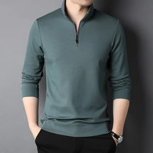 Camisa Social Masculina Rauffstein RS058, modelagem slim fit, gola clássica e acabamento refinado para um estilo sofisticado.