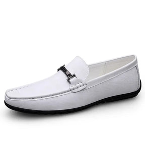 Mocassim Masculino em Couro Rauffstein RS042, design clássico, solado flexível, couro premium e acabamento refinado para máximo conforto e elegância.