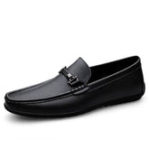 Mocassim Masculino em Couro Rauffstein RS042, design clássico, solado flexível, couro premium e acabamento refinado para máximo conforto e elegância.