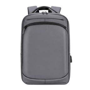 Mochila Executiva Rauffstein RS419 moderna, com porta USB e material impermeável, perfeita para notebook 15,6" em trabalho ou estudos com conforto.