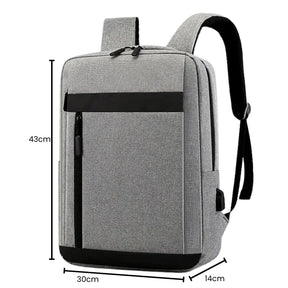 Mochila Executiva Rauffstein RS088 com compartimento para notebook 15", porta USB e alças acolchoadas para máximo conforto e praticidade.