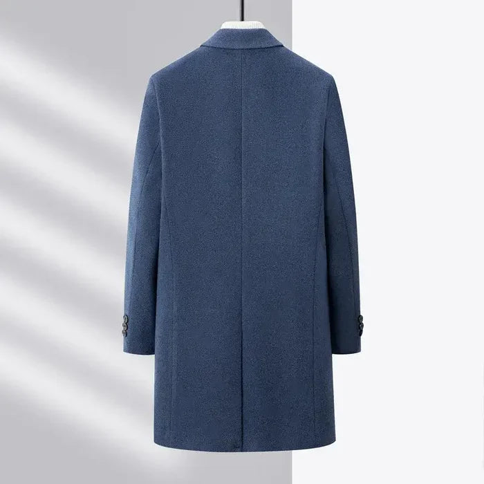 Sobretudo Masculino em Lã Rauffstein RS224, com design moderno, perfeito para inverno, outono e ocasiões sociais ou casuais com estilo.