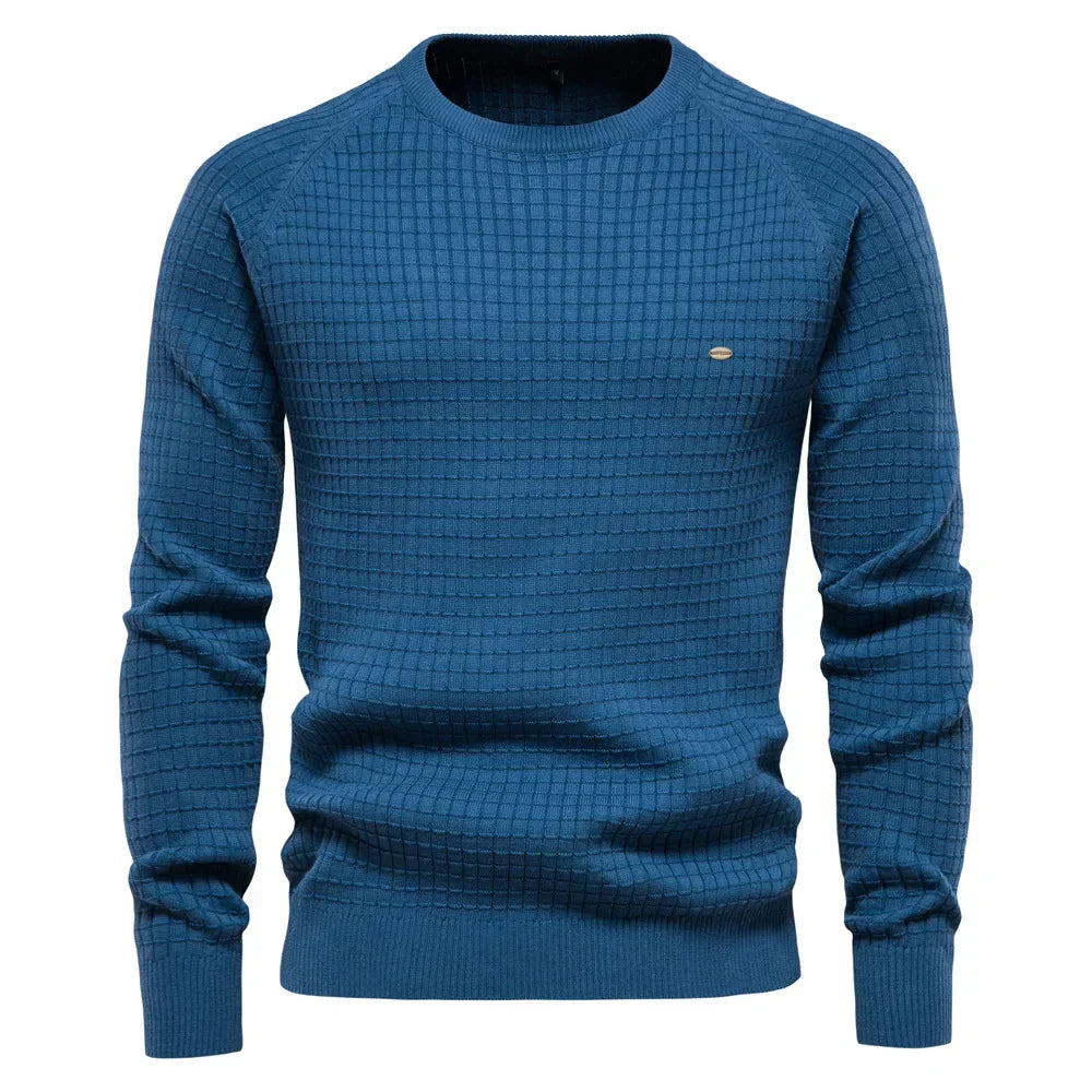 Suéter Masculino em Lã Rauffstein RS171, com modelagem clássica e tecido premium, perfeito para dias frios em ocasiões casuais ou formais.