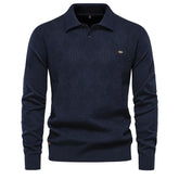 Suéter Rauffstein RS178: slim fit, gola alta, tecido premium, ideal para inverno em looks casuais ou formais com elegância e conforto térmico.